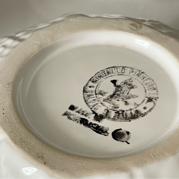 SET of 4 White Cabbage Bowls by Bordallo Pinheiro - Picture 8 of 9